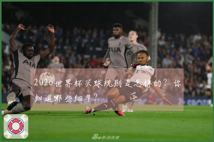 2026世界杯买球规则是怎样的？你知道哪些细节？